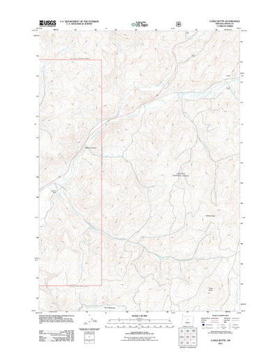 Cadle Butte, OR (2011, 24000-Scale) Preview 1