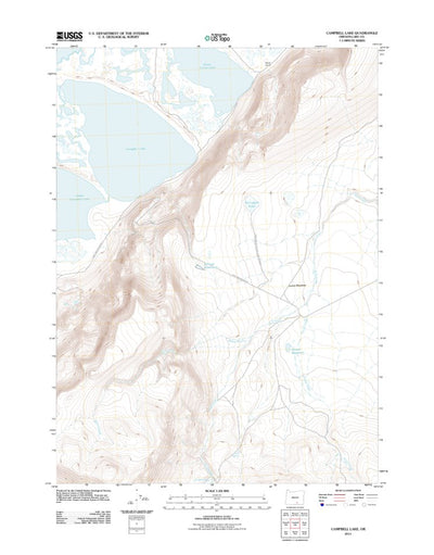 Campbell Lake, OR (2011, 24000-Scale) Preview 1