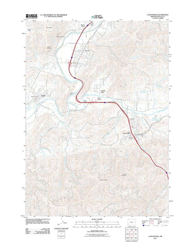 Canyonville, OR (2011, 24000-Scale) Preview 1