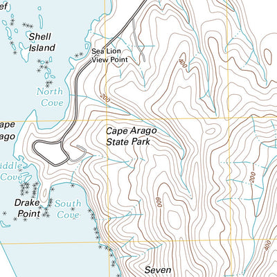 Cape Arago, OR (2011, 24000-Scale) Preview 3