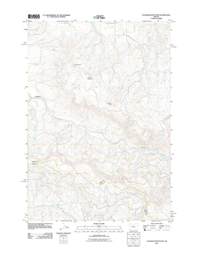 Chandler Mountain, OR (2011, 24000-Scale) Preview 1