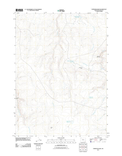 Chipmunk Basin, OR (2011, 24000-Scale) Preview 1
