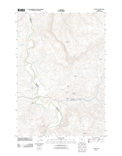 Clarno, OR (2011, 24000-Scale) Preview 1