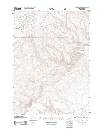 Committee Creek, OR (2011, 24000-Scale) Preview 1