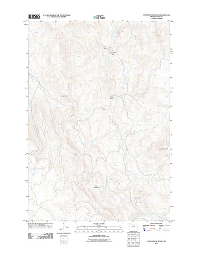 Courthouse Rock, OR (2011, 24000-Scale) Preview 1