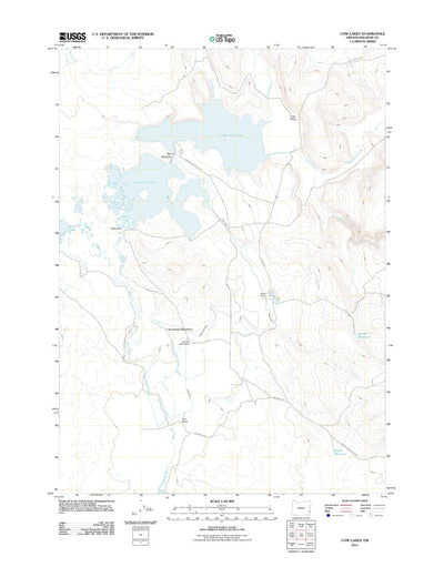 Cow Lakes, OR (2011, 24000-Scale) Preview 1