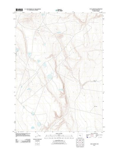 Cox Canyon, OR (2011, 24000-Scale) Preview 1