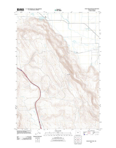 Craig Mountain, OR (2011, 24000-Scale) Preview 1