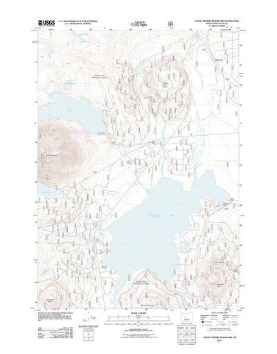 Crane Prairie Reservoir, OR (2011, 24000-Scale) Preview 1