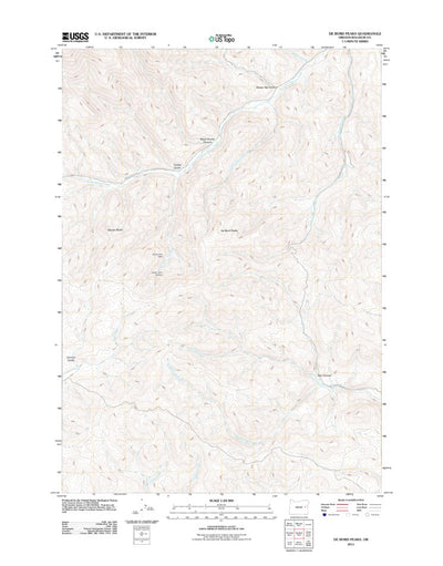De Bord Peaks, OR (2011, 24000-Scale) Preview 1