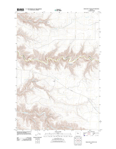 Dead Dog Canyon, OR (2011, 24000-Scale) Preview 1