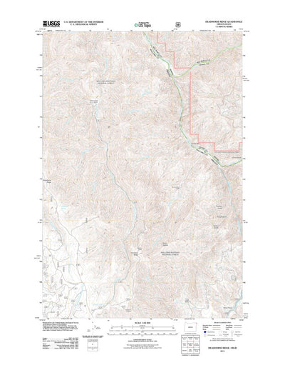Deadhorse Ridge, OR-ID (2011, 24000-Scale) Preview 1