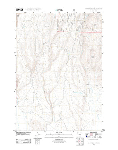Devine Ridge South, OR (2011, 24000-Scale) Preview 1