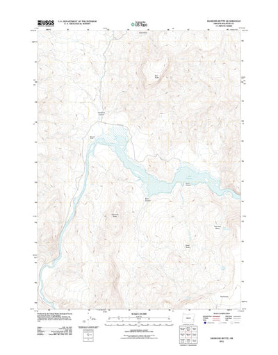 Diamond Butte, OR (2011, 24000-Scale) Preview 1