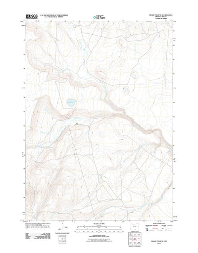 Drake Peak NE, OR (2011, 24000-Scale) Preview 1