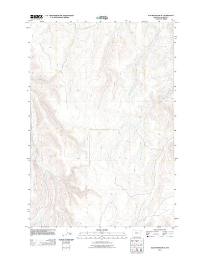 Elk Mountain SE, OR (2011, 24000-Scale) Preview 1