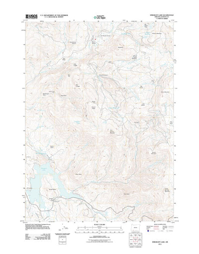 Emigrant Lake, OR (2011, 24000-Scale) Preview 1