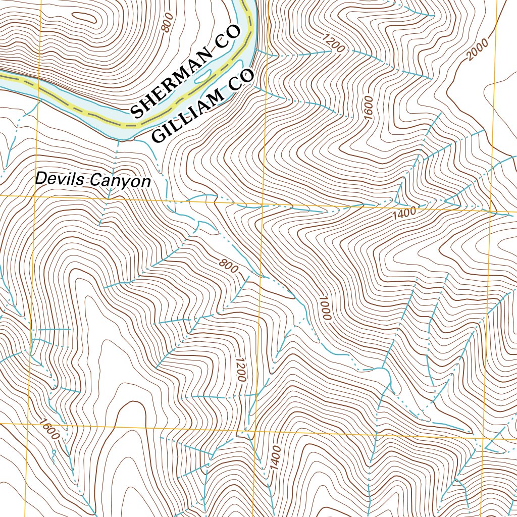 Esau Canyon, OR (2011, 24000-Scale) Map by United States Geological ...