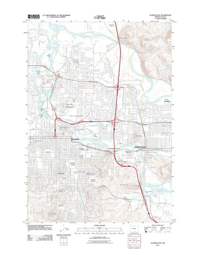 Eugene East, OR (2011, 24000-Scale) Preview 1