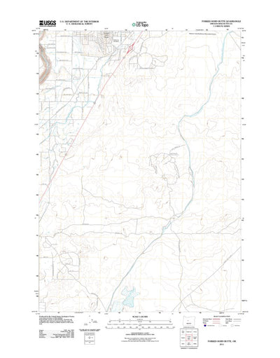 Forked Horn Butte, OR (2011, 24000-Scale) Preview 1
