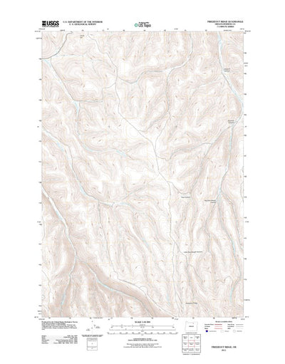 Freezeout Ridge, OR (2011, 24000-Scale) Preview 1
