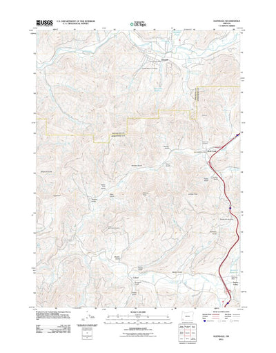 Glendale, OR (2011, 24000-Scale) Preview 1