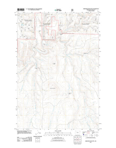 Greenwood Butte, OR (2011, 24000-Scale) Preview 1