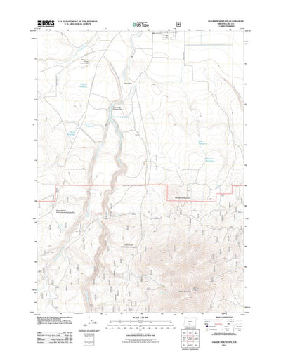 Hager Mountain, OR (2011, 24000-Scale) Preview 1