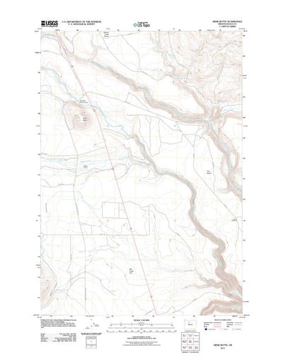 Hehe Butte, OR (2011, 24000-Scale) Preview 1