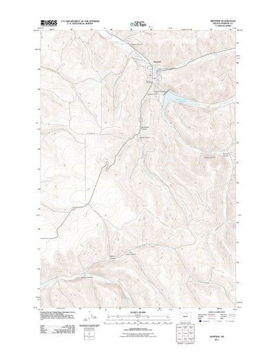 Heppner, OR (2011, 24000-Scale) Preview 1