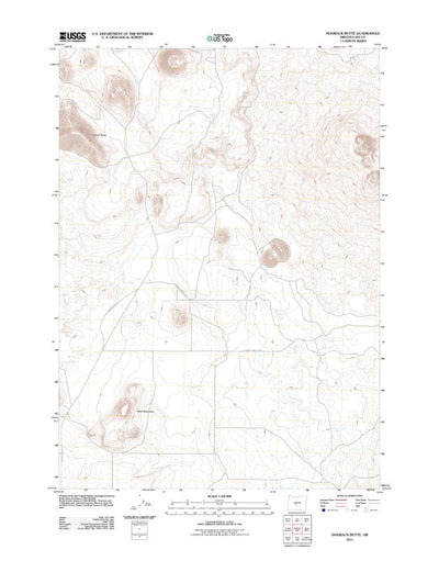 Hogback Butte, OR (2011, 24000-Scale) Preview 1
