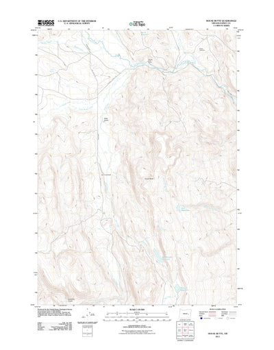 House Butte, OR (2011, 24000-Scale) Preview 1