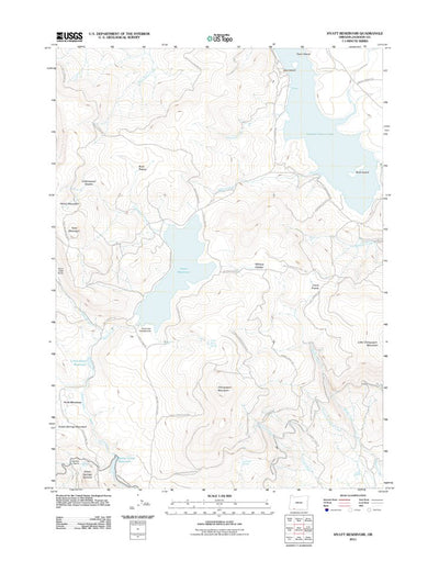 Hyatt Reservoir, OR (2011, 24000-Scale) Preview 1