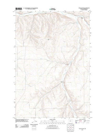 Ione South, OR (2011, 24000-Scale) Preview 1