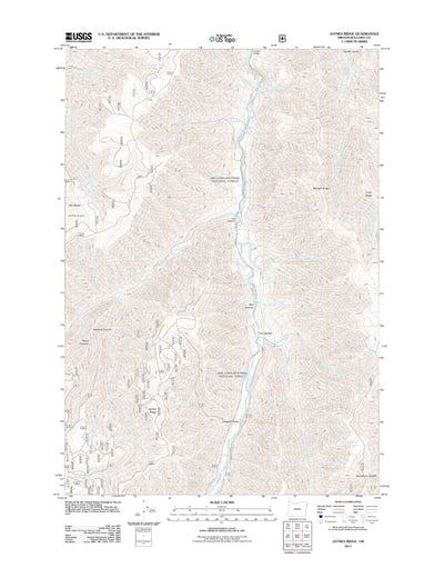 Jaynes Ridge, OR (2011, 24000-Scale) Preview 1