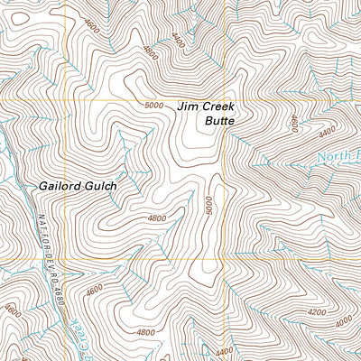 Jim Creek Butte, OR-ID-WA (2011, 24000-Scale) Preview 2