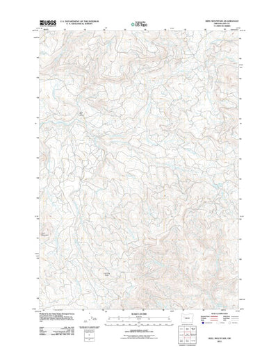 Keel Mountain, OR (2011, 24000-Scale) Preview 1
