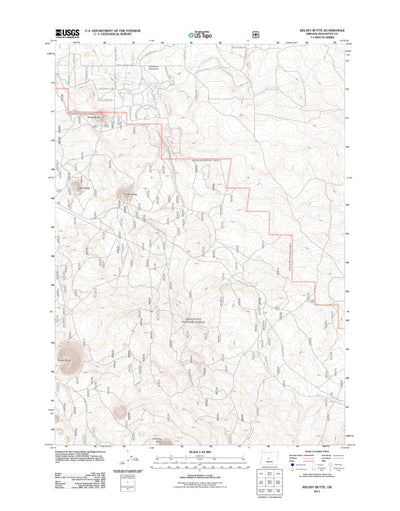 Kelsey Butte, OR (2011, 24000-Scale) Preview 1