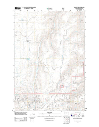 Kinney Lake, OR (2011, 24000-Scale) Preview 1