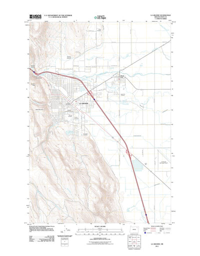 La Grande, OR (2011, 24000-Scale) Preview 1