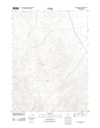 Ladycomb Peak, OR (2011, 24000-Scale) Preview 1