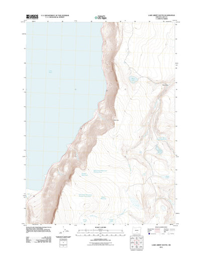 Lake Abert South, OR (2011, 24000-Scale) Preview 1