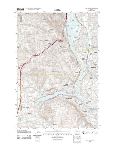 Lake Oswego, OR (2011, 24000-Scale) Preview 1