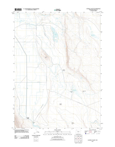 Langell Valley, OR (2011, 24000-Scale) Preview 1