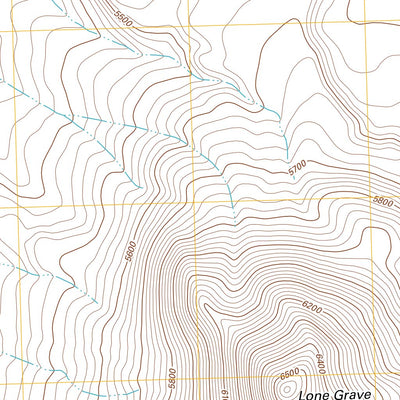 Lone Grave Butte, OR (2011, 24000-Scale) Preview 3