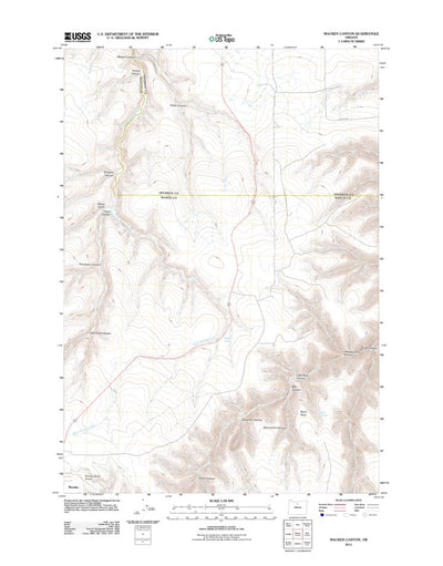 Macken Canyon, OR (2011, 24000-Scale) Preview 1