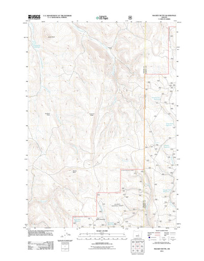 Mackey Butte, OR (2011, 24000-Scale) Preview 1