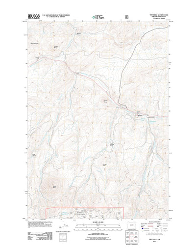 Mitchell, OR (2011, 24000-Scale) Preview 1