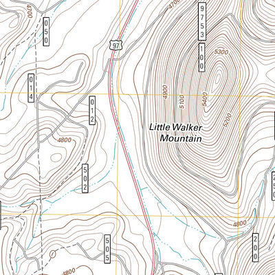 Muttonchop Butte, OR (2011, 24000-Scale) Preview 3