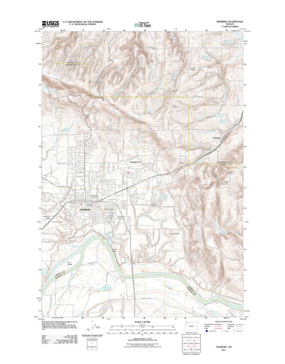 Newberg, OR (2011, 24000-Scale) Preview 1